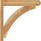 Ekena Millwork Thorton Rough Sawn Craftsman Outlooker, Western Red Cedar, 6"W x 30"D x 30"H OUT06X30X30THR04RWR - alternate 2